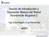 Sesión de Introducción y Operación Básica del Robot Humanoide Bogobot 2. Ing. Erick Rogelio Cruz Hernández