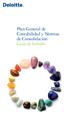 Septiembre 2011. Plan General de Contabilidad y Normas de Consolidación Guía de bolsillo
