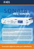 AEQ SONATA. Procesador digital de audio para radiodifusión