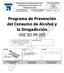 Programa de Prevención del Consumo de Alcohol y la Drogadicción HSE SO PR 005