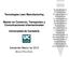 Tecnologías Lean Manufacturing. Master en Comercio, Transportes y Comunicaciones Internacionales. Universidad de Cantabria. Santander Marzo de 2012