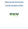 Manual de formación Portal Sanitario DKV