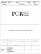 Fecha de emisión Vigencia Código Versión Página. JUNIO 2013 PCR-ST-NP-001-V1 01 Página 1 de 5