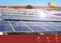 SOLUCIONES INTEGRALES PARA LA ENERGÍA SOLAR. Instalaciones Fotovoltaicas en Cubiertas
