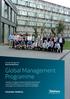 Global Management Programme