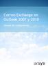 Correo Exchange en Outlook 2007 y 2010