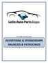 2016 Latin Auto Parts Expo ADVERTISING & SPONSORSHIPS ANUNCIOS & PATROCINIOS