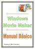 Barra de Menús. Contiene una serie de menús desplegables que proporcionan acceso a todos los comandos del Windows Movie Maker.