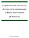 Experiencias de innovación docente en la enseñanza de la Física Universitaria. (4ª Edición)