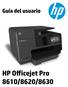 HP Officejet Pro 8610 e-all-in-one/hp Officejet Pro 8620 e-all-in-one/hp Officejet Pro 8630 e-all-in-one. Guía del Usuario