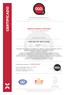 CERTIFICADO GRUPO BARNA PORTERS UNE-EN ISO 9001:2008. conforme con la norma: aplicable a: