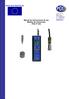 Manual de instrucciones de uso Medidor de vibraciones PCE-VT 250