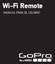 Wi-Fi Remote. Manual para el Usuario