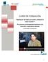 CURSO DE FORMACIÓN. Realización de vídeo currículum y difusión en redes sociales II