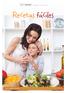 Recetas fáciles. www.nestlecocina.es