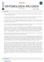 ENTOMOLOGÍA APLICADA