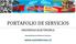 PORTAFOLIO DE SERVICIOS