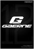 << GP1: Race Ready. >> gaerne gp1 white Ref. 2400-004 289,03 Tallas (EU): 39 a 48. Todos los precios de éste catálogo son P.V.P (I.V.A. no incluído).