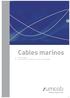 Cables marinos. para buques para servicios móviles en puertos industriales