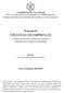 FINANZAS DE EMPRESA II