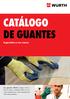 CATÁLOGO DE GUANTES. Seguridad en tus manos