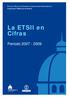 La ETSII en Cifras. Periodo 2007-2009