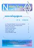 Newsletter. Maha Yoga. www.mahayoga.es Nº 3 7/04/14