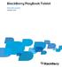 BlackBerry PlayBook Tablet Guía del usuario