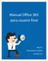 Manual Office 365 para usuario final
