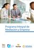 Programa Integral de Mediación y Empresa