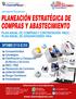 PLANEACIÓN ESTRATÉGICA DE COMPRAS Y ABASTECIMIENTO