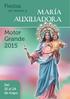 Fiestas. en honor a. María Auxiliadora. Motor Grande 2015. Del 15 al 24 de mayo