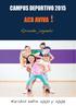 CAMPUS DEPORTIVO 2015 ACB AVIVA. Aprende jugando