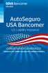 AutoSeguro USA Bancomer PÓLIZA DEL SEGURO NORTHBOUND (AUTOMÓVILES TURISTAS)