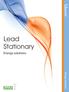 Lead Stationary. Energy solutions