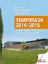 Guía de Actividades Deportivas TEMPORADA 2014/2015. Campus Deportivo Municipal de Villanueva de Gállego
