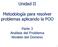 Unidad II. Metodología para resolver problemas aplicando la POO. Parte 3 Análisis del Problema Modelo del Dominio