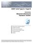 DDST Unit Type A / Type B. Manual de referencia de impresora / escáner. Instrucciones