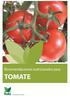 Recomendaciones nutricionales para TOMATE. en campo abierto, acolchado o túnel e invernadero