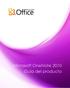 Microsoft OneNote 2010 Guía del producto