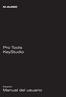 Pro Tools KeyStudio. Español Manual del usuario