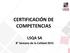CERTIFICACIÓN DE COMPETENCIAS LSQA SA