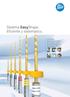 Sistema EasyShape. Efi ciente y sistemático. Endodoncia Preparación mecánica de conductos radiculares a profundidad de preparación completa