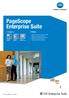 PageScope Enterprise Suite