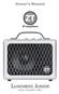 Owner s Manual. ZT Amplifiers. Lunchbox Junior. Guitar Amplifier LBJ1