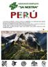 La Asociación de Empleados os lleva por primera vez a Sudamérica en un espectacular viaje preparado para que a la vuelta la percepción de la vida no