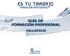 GUÍA DE FORMACIÓN PROFESIONAL. VALLADOLID.