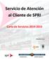 Servicio de Atención al Cliente de SPRI
