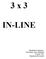 !!!! 3 x 3 IN-LINE. Modalidad creada por: Club Patín Línea Valladolid Octubre 2002 Diputación Provincial