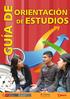 GUÍA DE ORIENTACIÓN DE ESTUDIOS